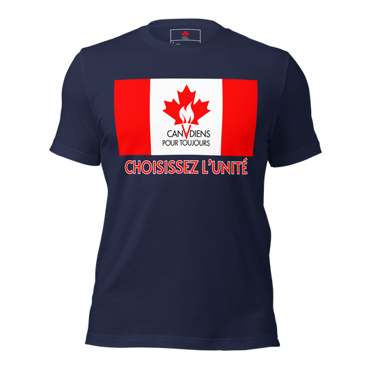 T-shirt Choisissez l'unité – Drapeau