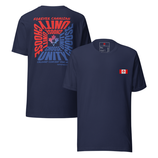 Calgary Concert for Unity Tee