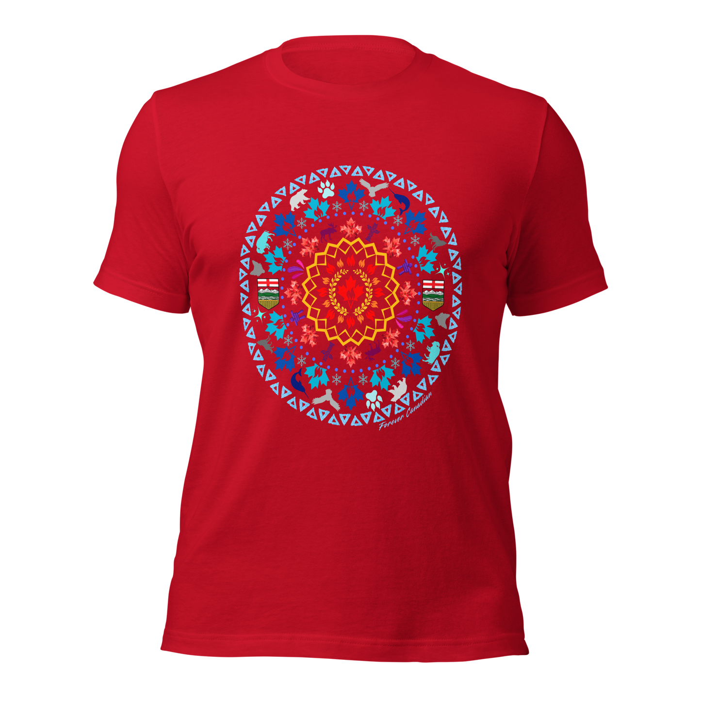 Forever Canadian Mandala Tee