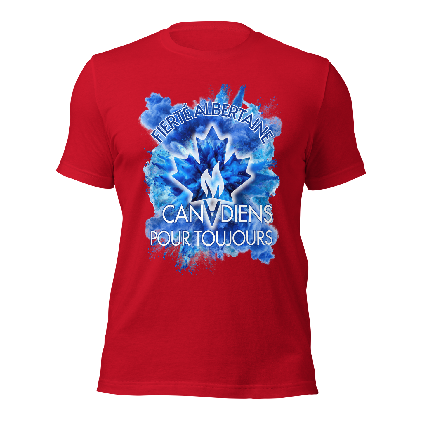 T-shirt Éclat d'amour – Fierté Albertaine