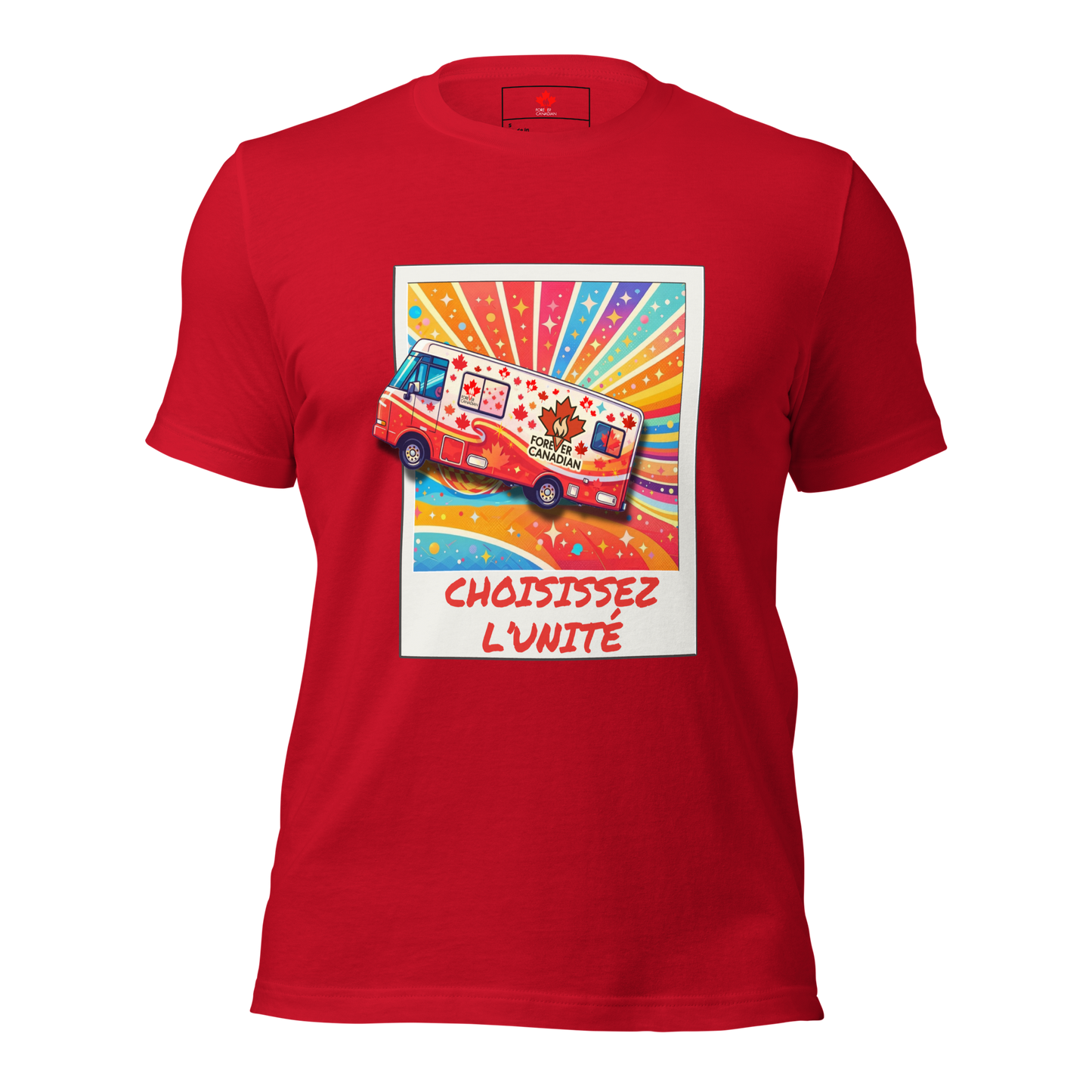 T-shirt Choisissez l'unité – Polaroïd