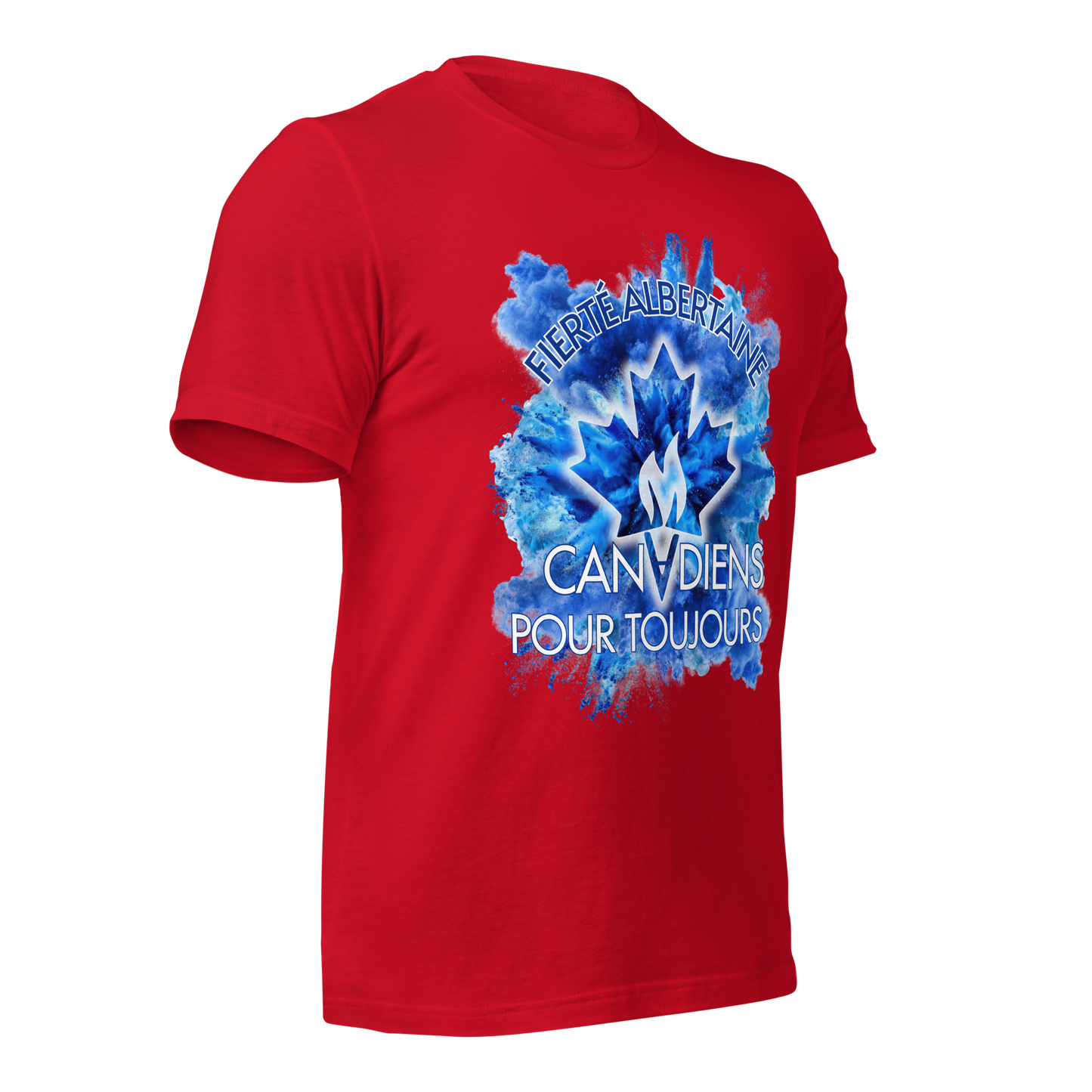 T-shirt Éclat d'amour – Fierté Albertaine