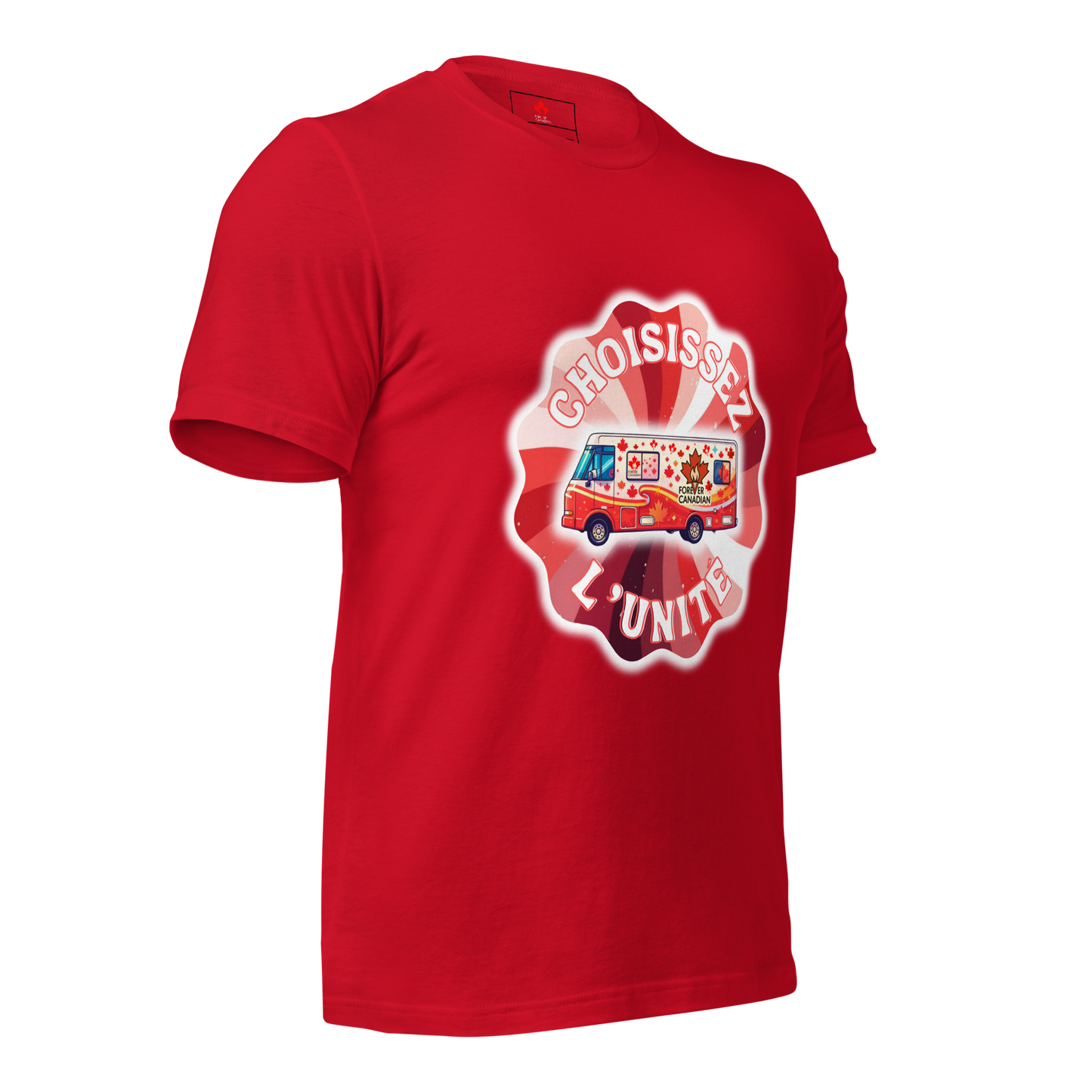 T-shirt Choisissez l'unité – Tourbillon Canadien