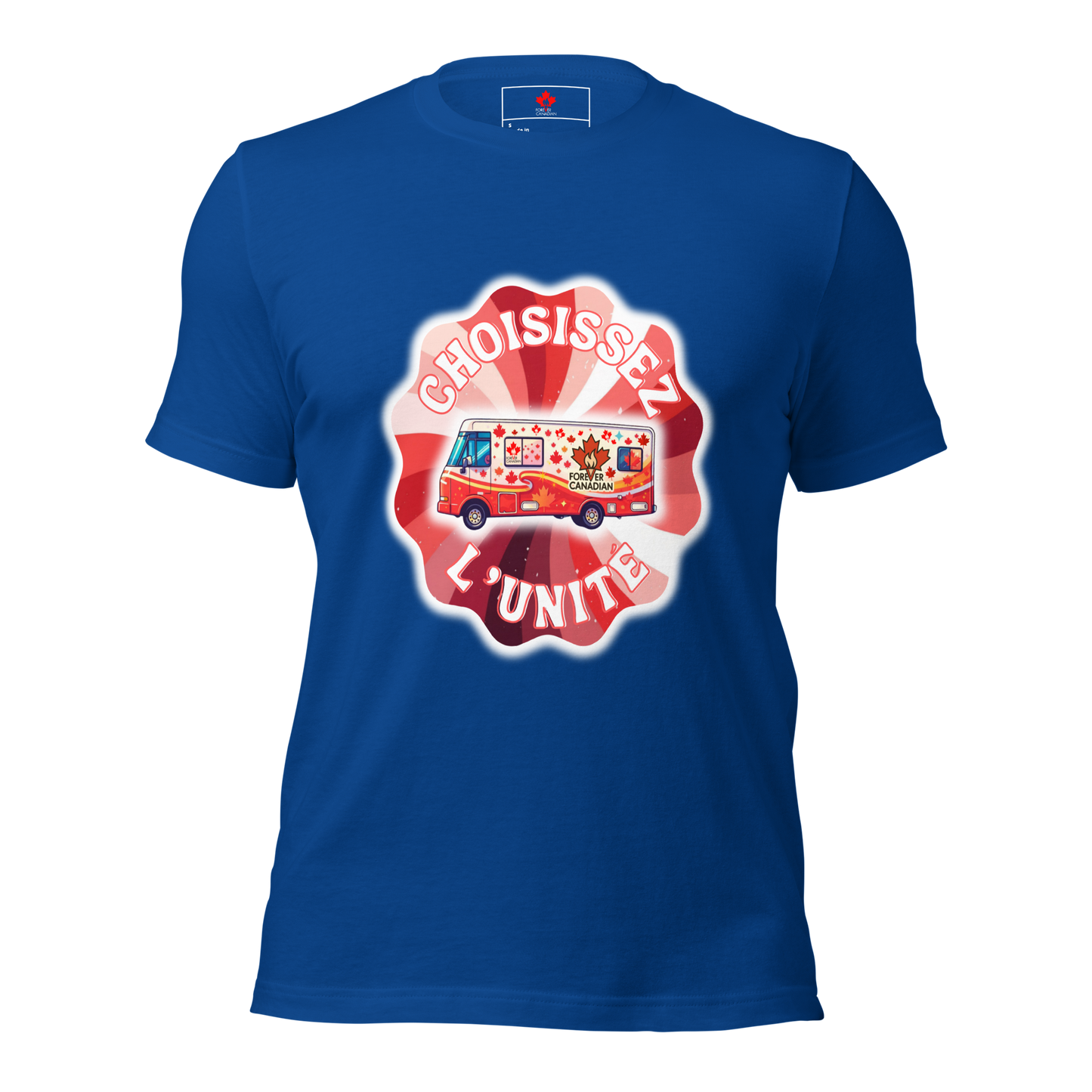 T-shirt Choisissez l'unité – Tourbillon Canadien
