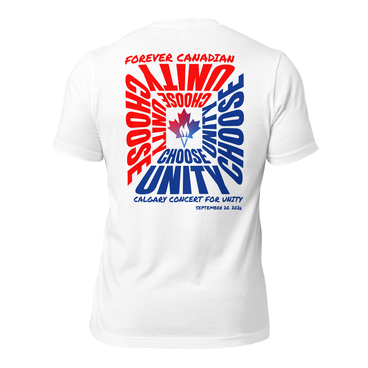 Calgary Concert for Unity Tee