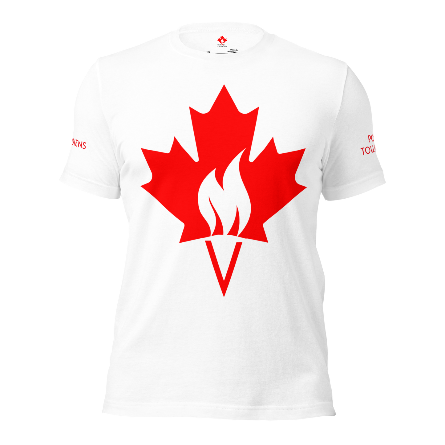 T-shirt Flamme