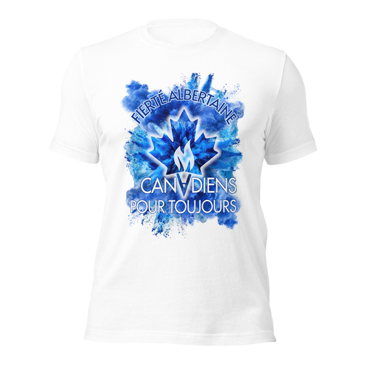 T-shirt Éclat d'amour – Fierté Albertaine