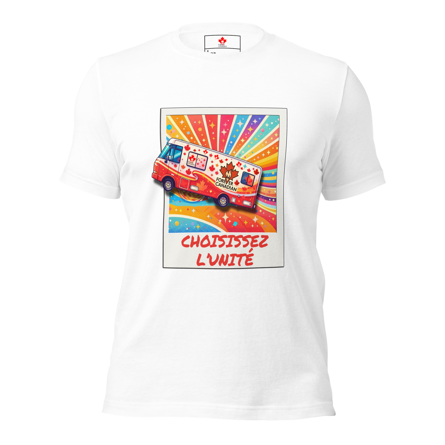 T-shirt Choisissez l'unité – Polaroïd