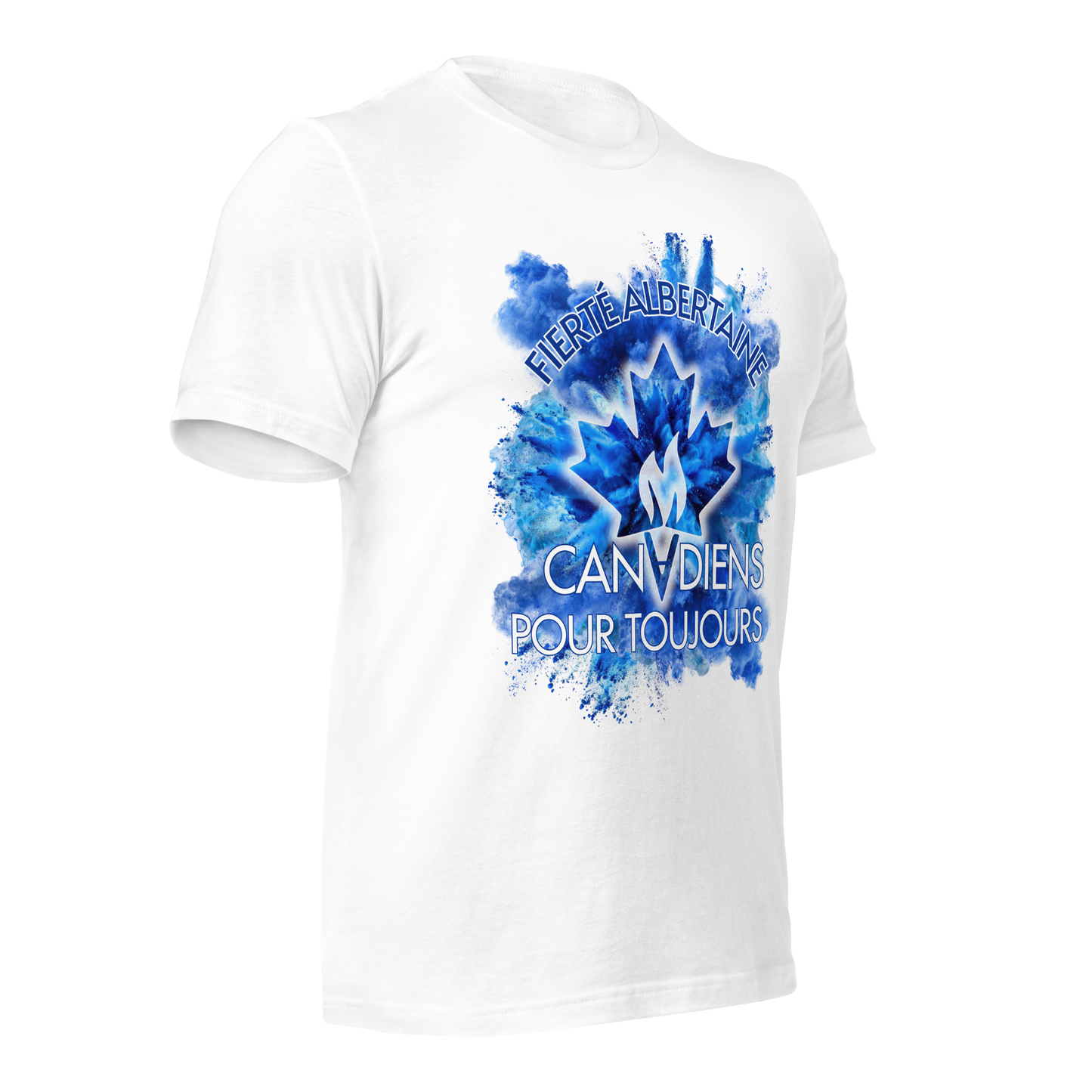 T-shirt Éclat d'amour – Fierté Albertaine